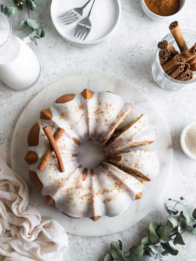 Yummy Cinnamon Roll Bundt Cake Recipe Dish It Up